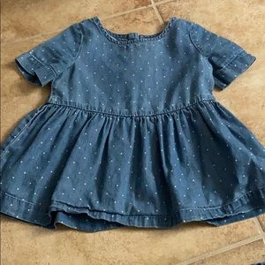 Little girls polka dot dress